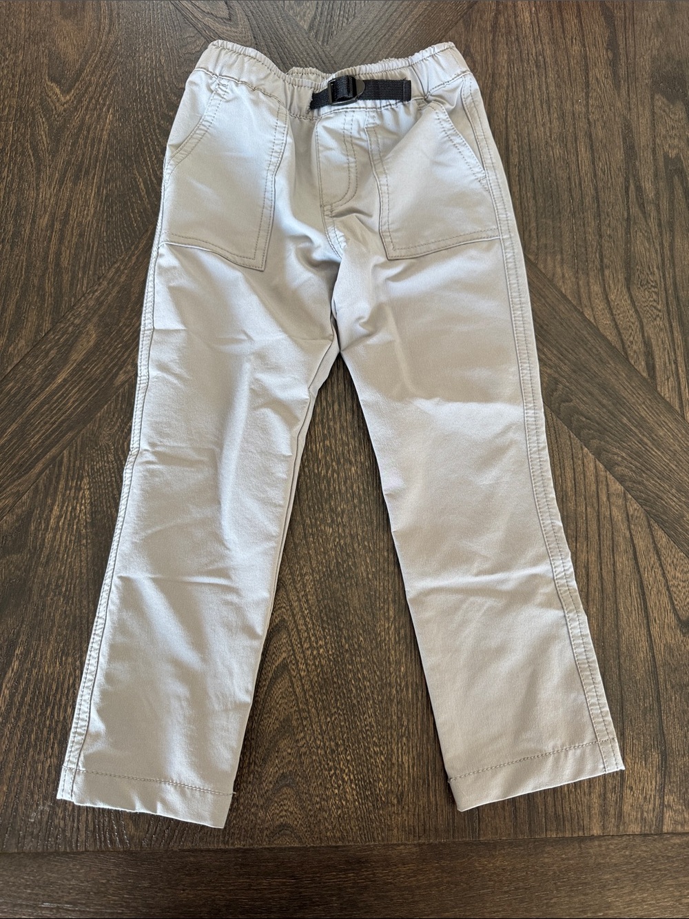 Cat & Jack Light Gray Elastic Waist Pants